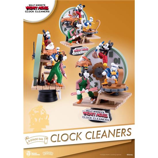 Disney: Clock Cleaners D-Stage PVC Diorama 15 cm