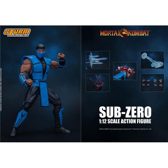Mortal Kombat: Sub-Zero Action Figure 1/12 16 cm