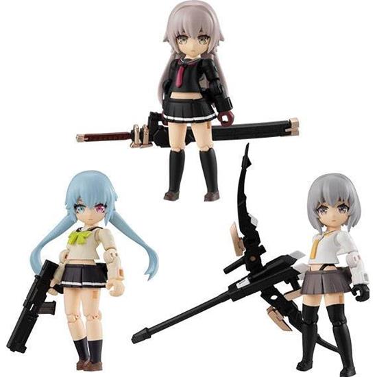 Manga & Anime: Heavily Armed High School Girls Desktop Army Figures 8 cm 3-Pack