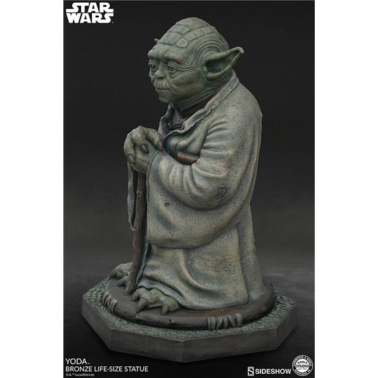 Star Wars: Yoda Life-Size Bronze Statue 79 cm