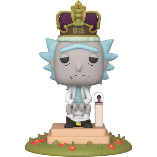 Rick and Morty: Rick on Toilet Electronic POP! Movies Vinyl Figur med Lyd