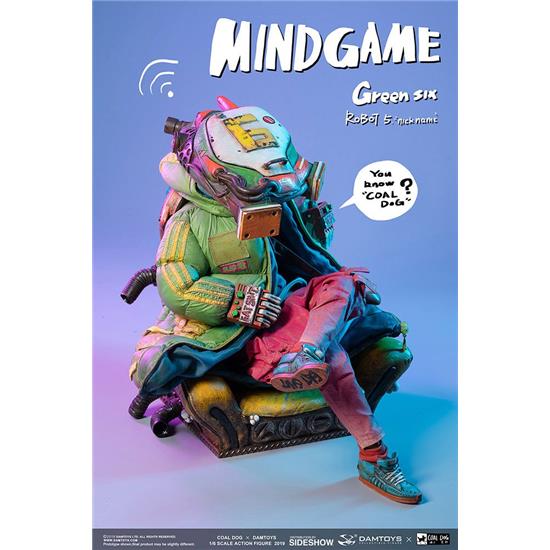Diverse: Mindgame: Green Six Action Figure 1/6 by Park Zhi 30 cm