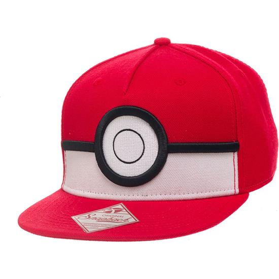 Pokémon: PokeBall Cap Rød