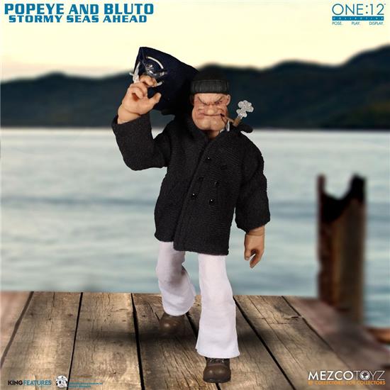 Popeye: Popeye & Bluto: Stormy Seas Ahead Deluxe Action Figures 1/12