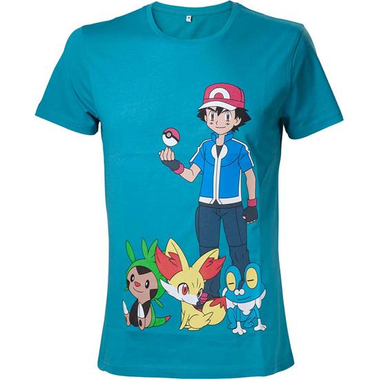 Pokémon: Pokemon Ash Ketchum T-Shirt