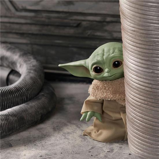 Star Wars: The Child (Baby Yoda) Talende Bamse 19 cm