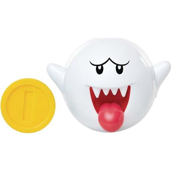 Super Mario Bros.: Boo with Coin Action Figure 6 cm