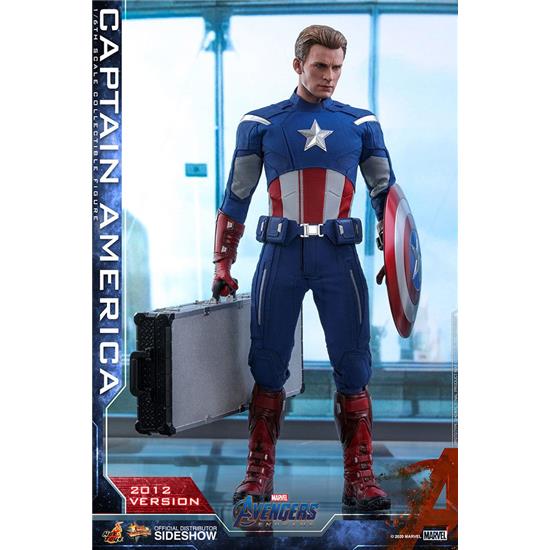Avengers: Captain America 2012 Ver. Movie Masterpiece Action Figure 1/6 30 cm