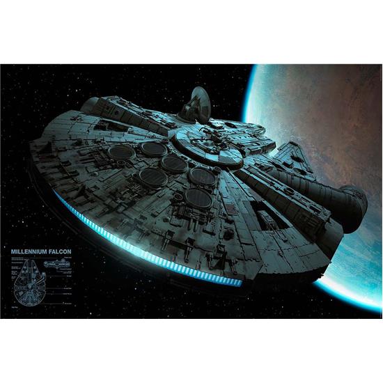 Star Wars: Tusindårsfalken Plakat
