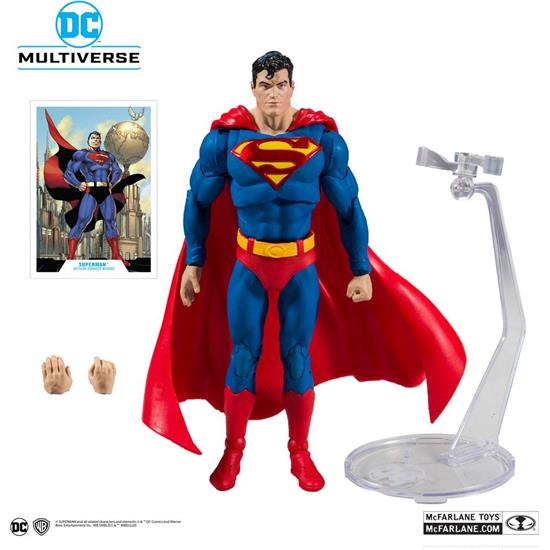 Superman: Superman (Modern) Action Comics #1000 Action Figure 18 cm