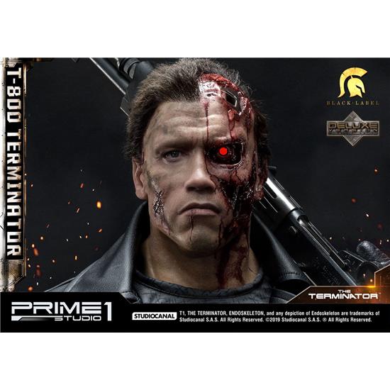 Terminator: T-800 Deluxe Version Statue 1/2 117 cm
