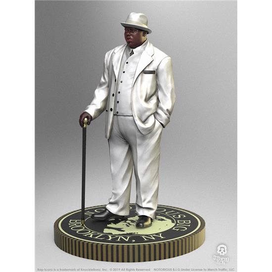 Notorious B.I.G: Biggie Smalls Rap Iconz Statue 20 cm