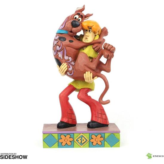 Hanna-Barbera: Shaggy Holding Scooby-Doo Statue 23 cm
