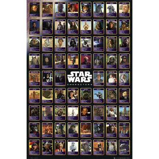 Star Wars: Characters Collage plakat