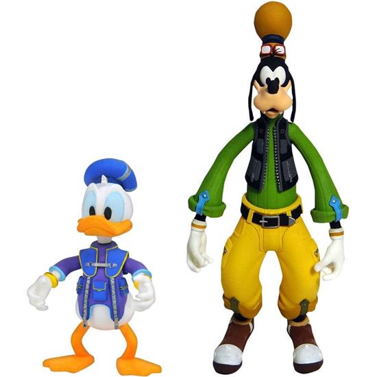 Kingdom Hearts: Fedtmule & Anders And Action Figures 2-Pak 10 - 18 cm