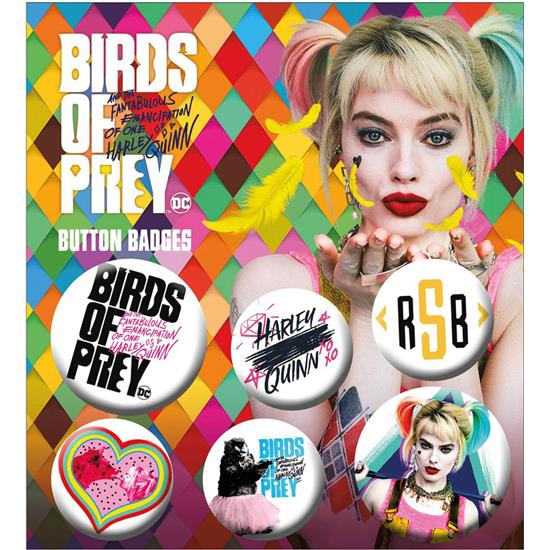 Birds of Prey: Birds of Prey 6-Pack Badges