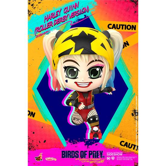 Birds of Prey: Harley Quinn (Roller Derby Version) Cosbaby Mini Figure 11 cm