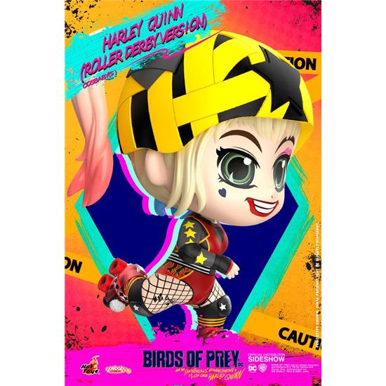 Birds of Prey: Harley Quinn (Roller Derby Version) Cosbaby Mini Figure 11 cm