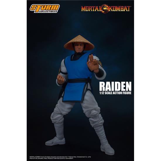Mortal Kombat: Raiden Action Figure 1/12 17 cm