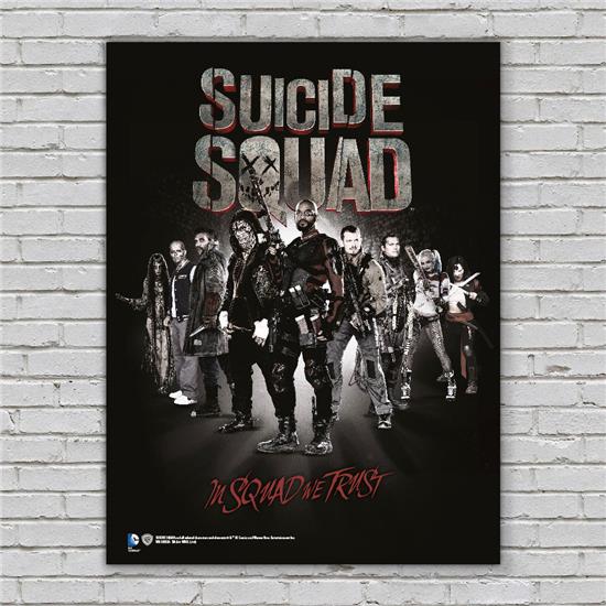 Suicide Squad: Suicide Squad In Squad We Trust Glas Plakat