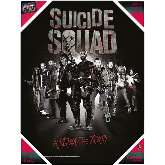 Suicide Squad: Suicide Squad In Squad We Trust Glas Plakat