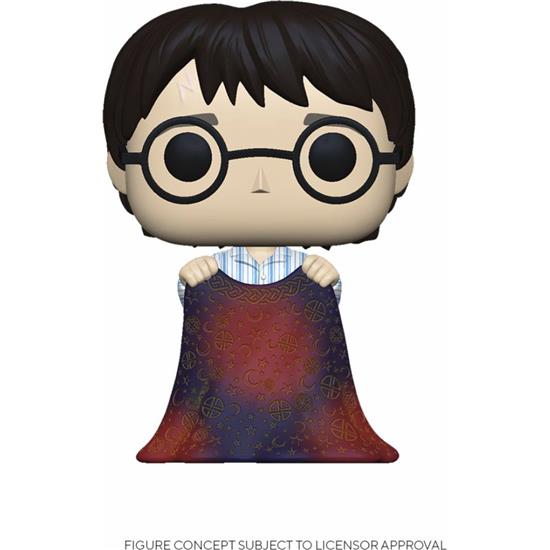 Harry Potter: Harry w/Invisibility Cloak POP! Movies Vinyl Figur