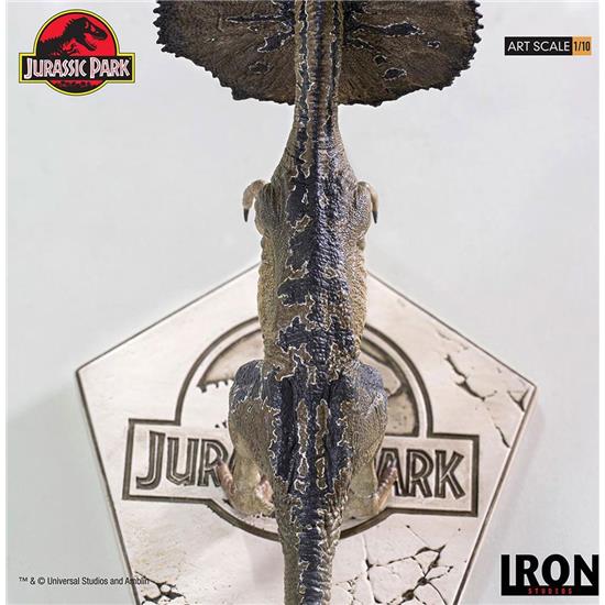 Jurassic Park & World: Dilophosaurus Art Scale Statue 1/10 18 cm