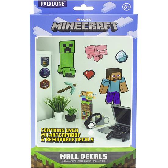 Minecraft: Minecraft Væg Decal 20-Pak