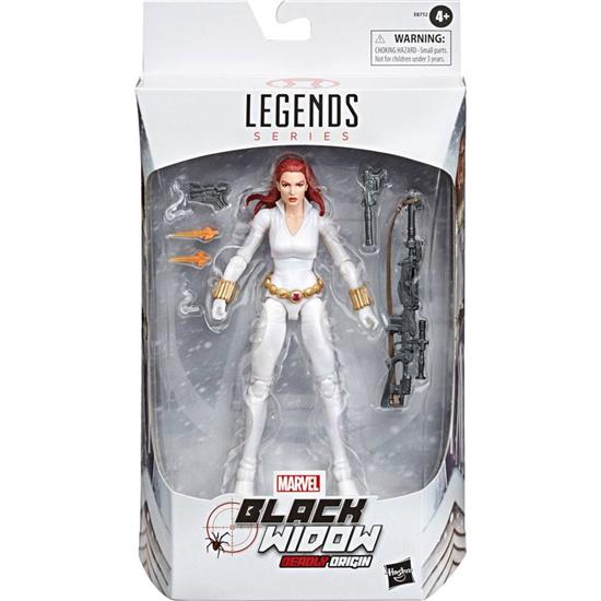 Marvel: Black Widow White Suit Deadly Origin Action Figure 15 cm