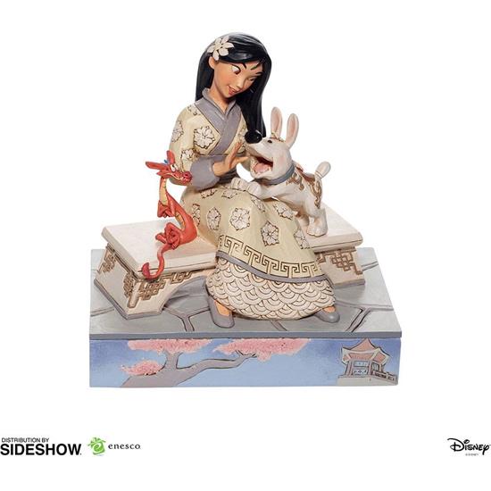 Disney: White Woodland Mulan Disney Statue 14 cm