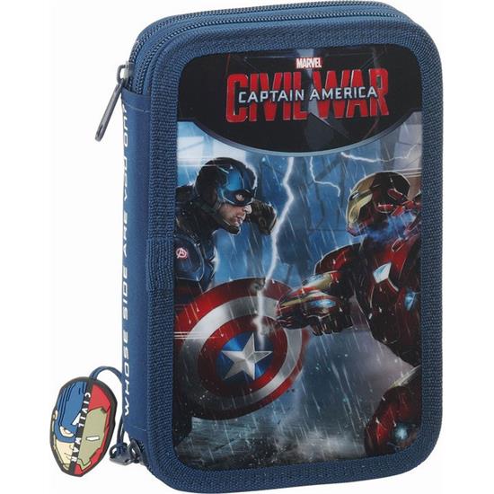 Captain America: Captain America Penalhus til 34 dele - med indhold