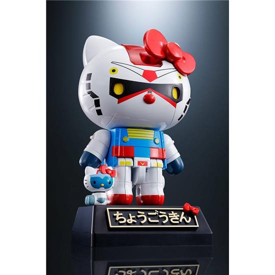 Hello Kitty: Hello Kitty Gundam Color Ver. Diecast Action Figure 11 cm