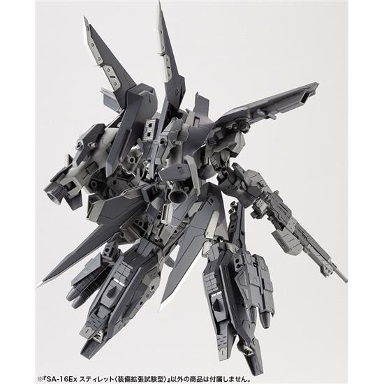 Frame Arms: SA-16Ex Stylet Multi Weapon Expansion Test Type Plastic Model Kit 1/100 16 cm