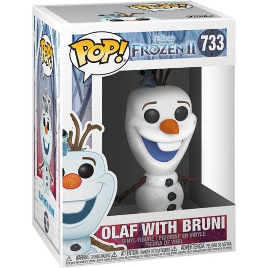 Frost: Olaf with Bruni POP! Disney Vinyl Figur (#733)