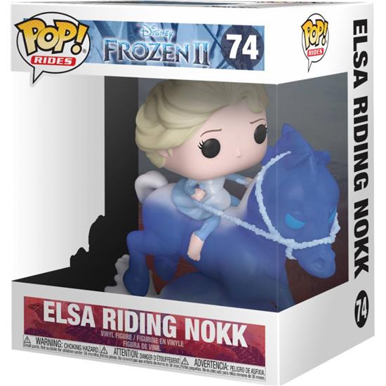 Frost: Elsa Riding Nokk POP! Rides Vinyl Figur (#74)