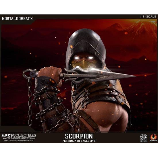 Mortal Kombat: Scorpion Exclusive Statue 1/4 54 cm