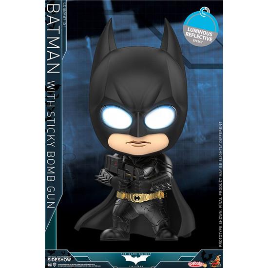 Batman: Batman with Sticky Bomb Gun Cosbaby Mini Figure 12 cm