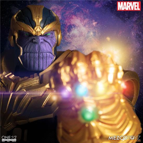 Marvel: Thanos One:12 Light-Up Action Figure 1/12 21 cm