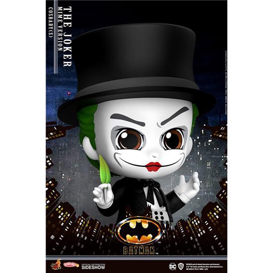 Batman: Joker (Mime Version) (1989) Cosbaby Mini Figure 12 cm