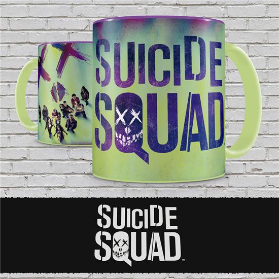 Suicide Squad: Suicide Squad Logo og Characters Krus