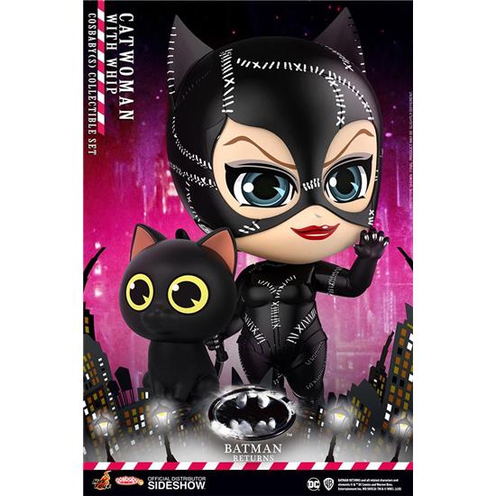 Batman: Catwoman with Whip Cosbaby Mini Figure 12 cm