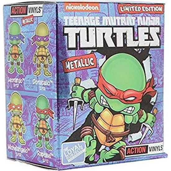 Ninja Turtles: Metallic Turtles Vinyl Mini Action Figures 8 cm 12-Pack