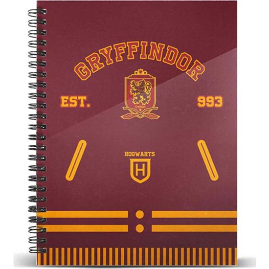 Harry Potter: Gryffindor Logo A4 Notesbog