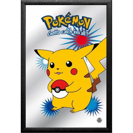 Pokémon: Spejl med tryk - Pikachu og Pokeball