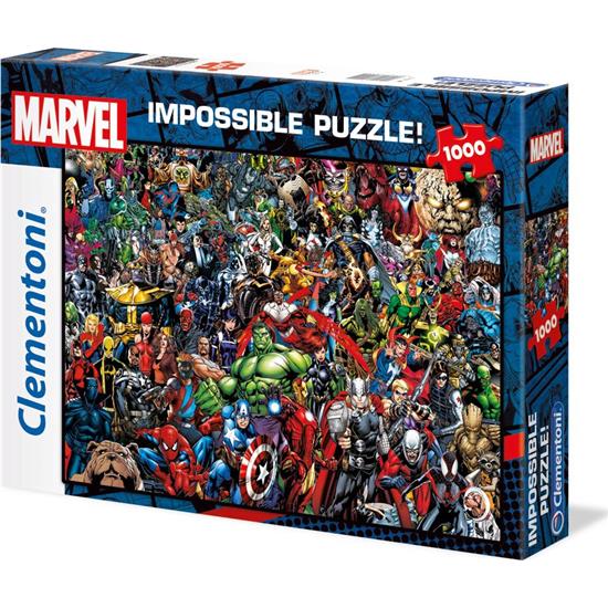 Marvel: 80th Anniversary Characters Impossible Puslespil