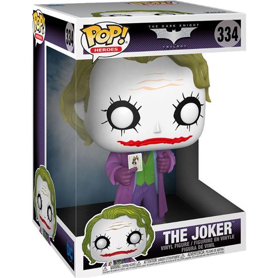 DC Comics: Joker Jumbo Sized POP! Movies Vinyl Figur 25 cm (#334)
