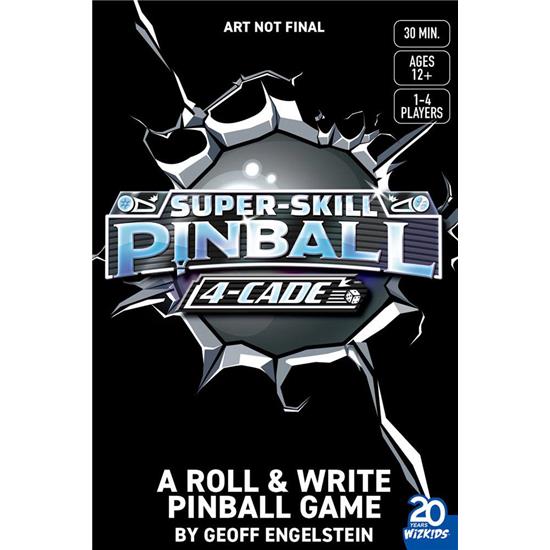 Diverse: Super-Skill Pinball: 4-Cade Board Game *English Version*