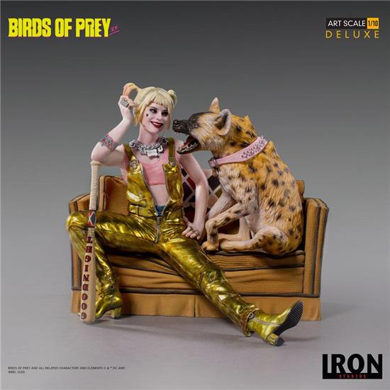 Birds of Prey: Harley Quinn & Bruce Deluxe Art Scale Statue 1/10 13 cm