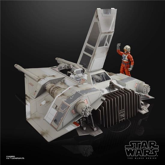 Star Wars: Snowspeeder & Dak Ralter Black Series Vehicle with Action Figure