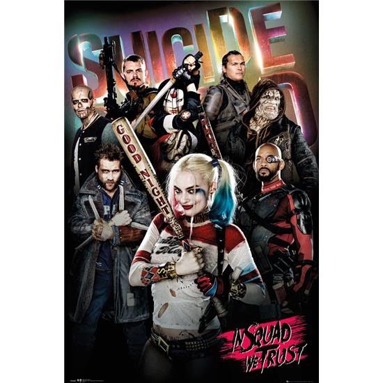 Suicide Squad: Harley Quinn Plakat (In Squad We Trust)